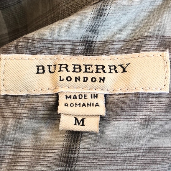 Burberry Women's Multi Button-Up Blouse Medium - Picture 7 of 8